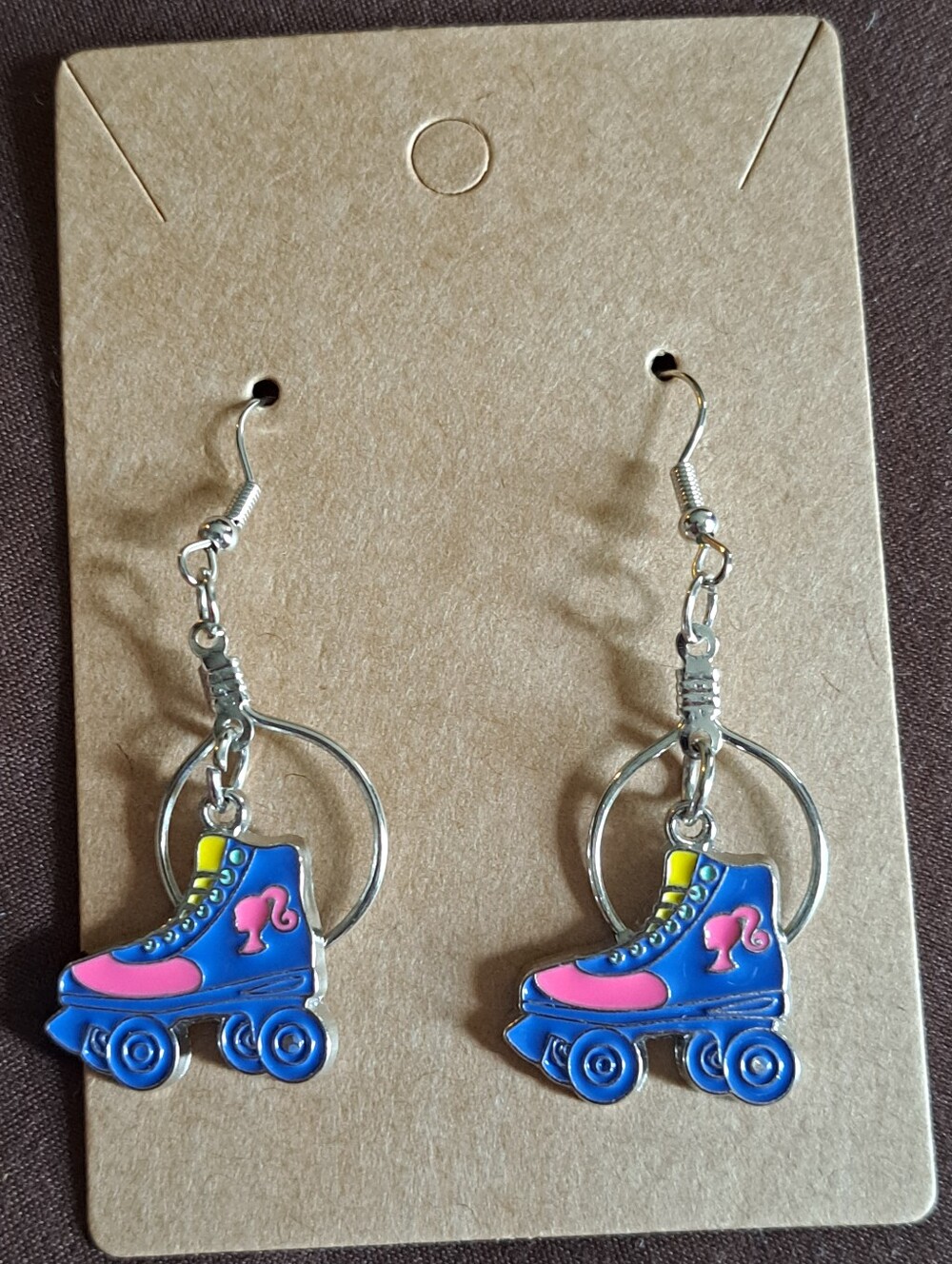 Barbie Roller Skate Earrings